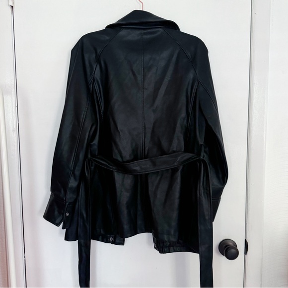 Bagatelle NYC black vegan leather utility jacket - Picture 5 of 7